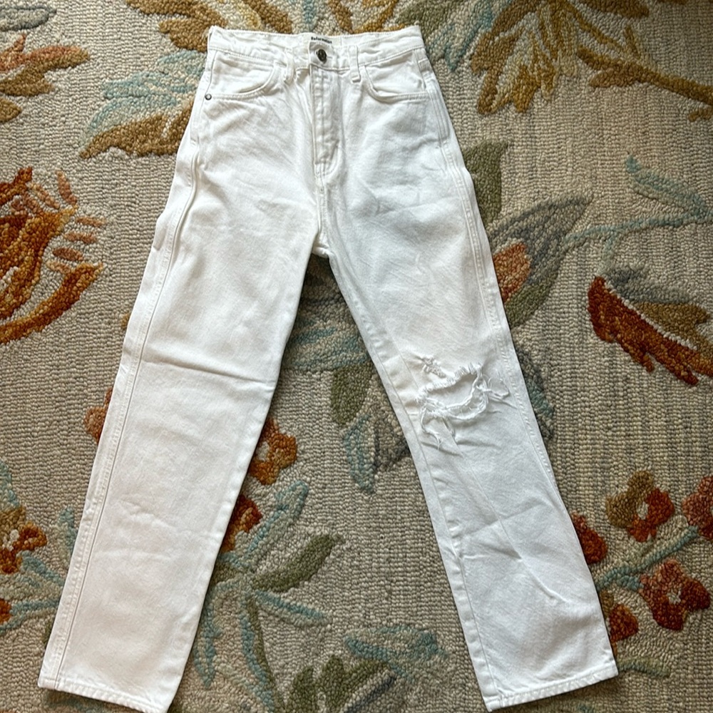 White Reformation Jeans - Size 25